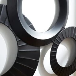 Amazonica Circles Indoor Outdoor Metal Wall Art 6 Amazonica Circles Indoor Outdoor Metal Wall Art -Home Decor Shop 30866274 alt02