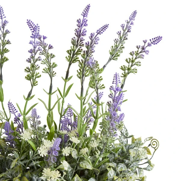 Artificial Lavender In Wall Mounted Planter 5 Artificial Lavender In Wall Mounted Planter - Image 5