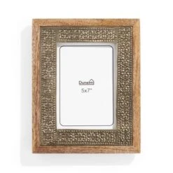 Detailed Gold Metal Wooden Edge Photo Frame 39 Detailed Gold Metal Wooden Edge Photo Frame -Home Decor Shop 30868081 alt03