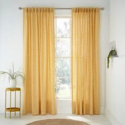 Portloe Slot Top Voile Curtains -Home Decor Shop 30868459 alt01