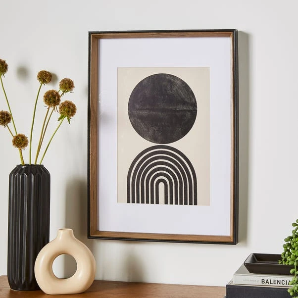 Fulton Natural And Black Photo Frame 1 Fulton Natural And Black Photo Frame