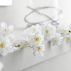 Artificial Cherry Blossom Garland -Home Decor Shop 30869203 alt02