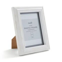 Churchgate Washed Wooden White Photo Frame 31 Churchgate Washed Wooden White Photo Frame -Home Decor Shop 30870116 alt03