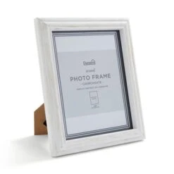 Churchgate Washed Wooden White Photo Frame 27 Churchgate Washed Wooden White Photo Frame -Home Decor Shop 30870117 alt03