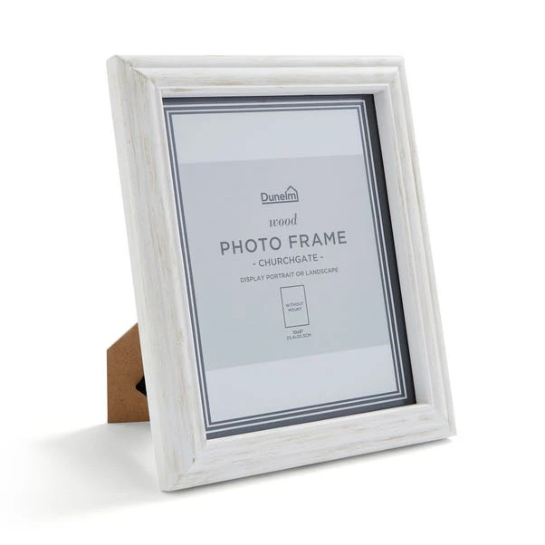 Churchgate Washed Wooden White Photo Frame 12 Churchgate Washed Wooden White Photo Frame - Image 12