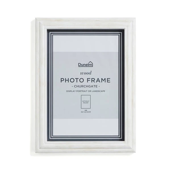 Churchgate Washed Wooden White Photo Frame 7 Churchgate Washed Wooden White Photo Frame - Image 7