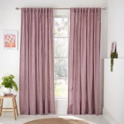 Portloe Slot Top Voile Curtains -Home Decor Shop 30871439 alt01