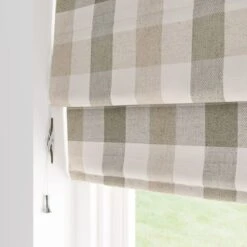 Large Check Daylight Roman Blind -Home Decor Shop 30873259 alt04
