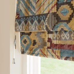 Evander Red Roman Blind -Home Decor Shop 30873438 alt04
