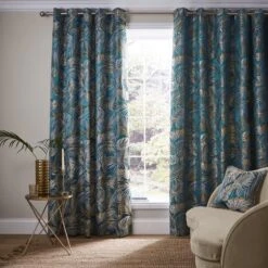 Tropical Paradise Eyelet Curtains -Home Decor Shop 30875787 alt01