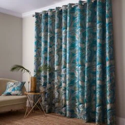 Tropical Paradise Eyelet Curtains -Home Decor Shop 30875787 alt04