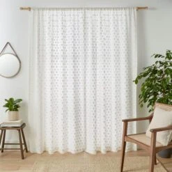 Casimir Chenille Slot Top Voile Panel 30 Casimir Chenille Slot Top Voile Panel -Home Decor Shop 30876586 alt03