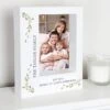 Personalised Fresh Botanical Portrait Box Photo Frame