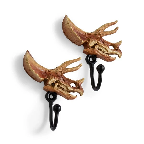 Triceratops Curtain Hook Pair 3 Triceratops Curtain Hook Pair - Image 3