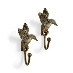 Kingfisher Curtain Tieback Hooks 11 Kingfisher Curtain Tieback Hooks -Home Decor Shop 30883358 alt02