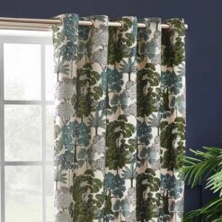 Woodlands Eyelet Curtains -Home Decor Shop 30885464