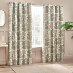 Woodlands Eyelet Curtains -Home Decor Shop 30885465 alt05