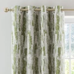 Abstract Global Eyelet Curtains -Home Decor Shop 30889326