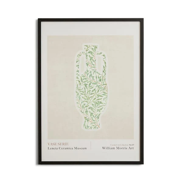 Vase Series No. 07 By William Morris Framed Print 3 Vase Series No. 07 By William Morris Framed Print - Image 3