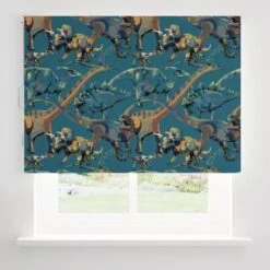 Age Of Dinosaurs Blackout Blue Roller Blind 28 Age Of Dinosaurs Blackout Blue Roller Blind -Home Decor Shop 30893893 alt03