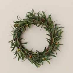 Churchgate Artificial Olive Wreath -Home Decor Shop 30894727 alt03