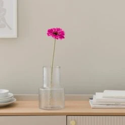 Artificial Hot Pink Gerbera Stem