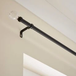 Crystal Ball Fixed Metal Eyelet Curtain -Home Decor Shop 30897806