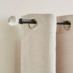 Crystal Ball Fixed Metal Eyelet Curtain -Home Decor Shop 30897806 alt03