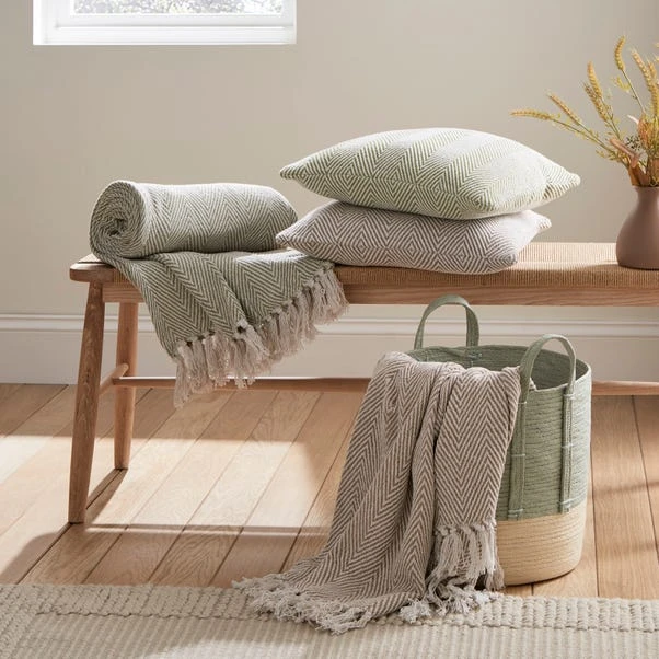 Jenson Herringbone Cushion 5 Jenson Herringbone Cushion - Image 5