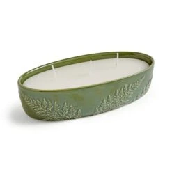 Churchgate Olive Leaf & Fern Oval Multi Wick Candle 7 Churchgate Olive Leaf & Fern Oval Multi Wick Candle -Home Decor Shop 30899599 alt03