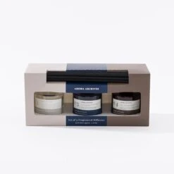 Set Of 3 Black Pepper & Sandalwood, Amber & Tonka And Sea Salt & Vetiver Diffuser Gift Set 11 Set Of 3 Black Pepper & Sandalwood, Amber & Tonka And Sea Salt & Vetiver Diffuser Gift Set -Home Decor Shop 30899714 alt04