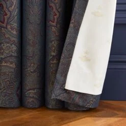 Dorma Paisley Jacquard Blackout Pencil Pleat Curtains 22 Dorma Paisley Jacquard Blackout Pencil Pleat Curtains -Home Decor Shop 30900268 alt06