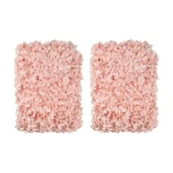 Set Of 2 Artificial Hydrangea Flower Wall Panels 10 Set Of 2 Artificial Hydrangea Flower Wall Panels -Home Decor Shop 30901247 alt02