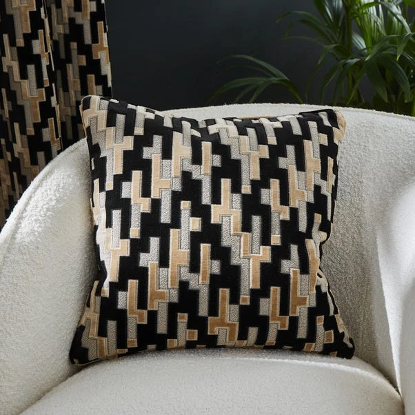 Lori Velvet Eyelet Curtains 6 Lori Velvet Eyelet Curtains - Image 6