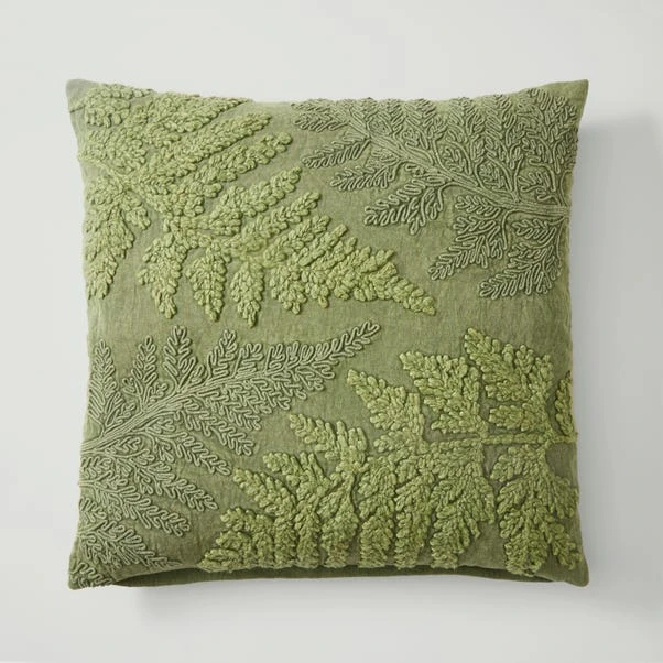 Churchgate Fawsley Fern Square Cushion 8 Churchgate Fawsley Fern Square Cushion - Image 8