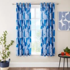 Elements Ezra Blackout Eyelet Curtains -Home Decor Shop 30903809 alt05