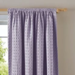 Emerson Waffle Slot Top Curtains -Home Decor Shop 30904298