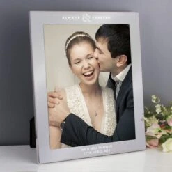 Personalised Always And Forever Silver Photo Frame 8 Personalised Always And Forever Silver Photo Frame -Home Decor Shop 30908369 alt03