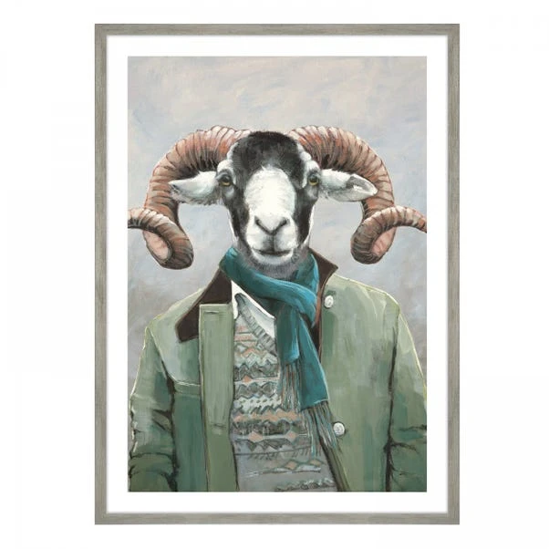 Cedar & Sage Ralph Ram Framed Print 3 Cedar & Sage Ralph Ram Framed Print - Image 3