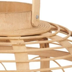 Bamboo And Glass Lantern -Home Decor Shop 30912222 alt04