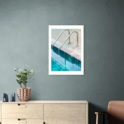 East End Prints Vintage Swimming Pool Print By Honey Island Studio