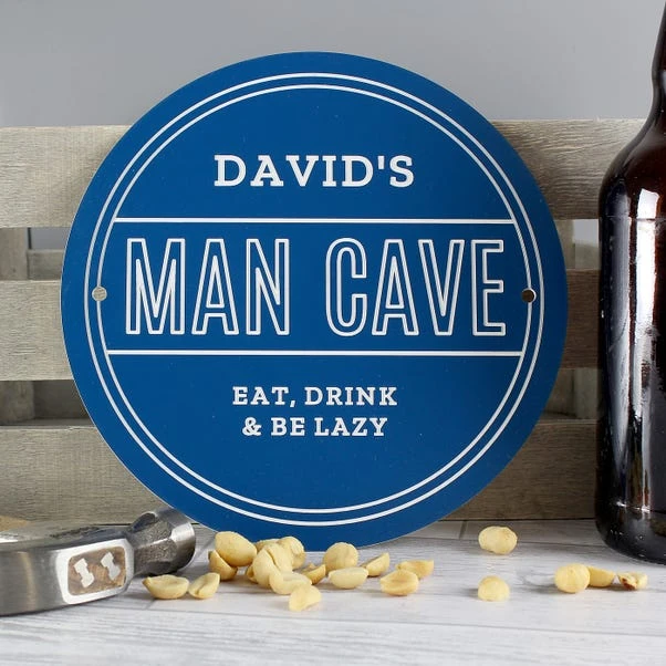 Personalised Man Cave Heritage Plaque 1 Personalised Man Cave Heritage Plaque