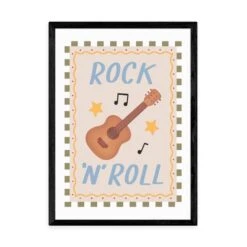 East End Prints Rock N Roll Print By Kid Of The Village -Home Decor Shop 30917383 alt01