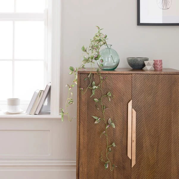 Artificial Tradescantia Vine Stem 4 Artificial Tradescantia Vine Stem - Image 4