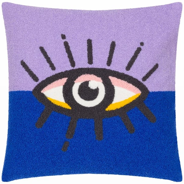 Heya Home All Eyes On You Square Cushion 8 Heya Home All Eyes On You Square Cushion - Image 8