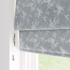 Floral Herringbone Thermal Roman Blind -Home Decor Shop 30919416 alt04