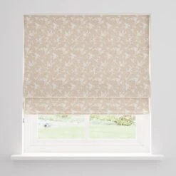 Floral Herringbone Thermal Roman Blind -Home Decor Shop 30919418 alt02