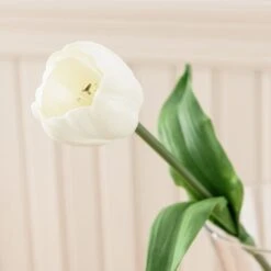 Artificial Cream Tulip Stem -Home Decor Shop 30923130 alt02