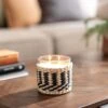 Woven Amber & Saffron Multi Wick Candle