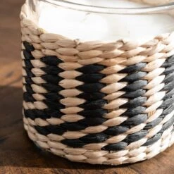 Woven Amber & Saffron Multi Wick Candle -Home Decor Shop 30923435 alt02